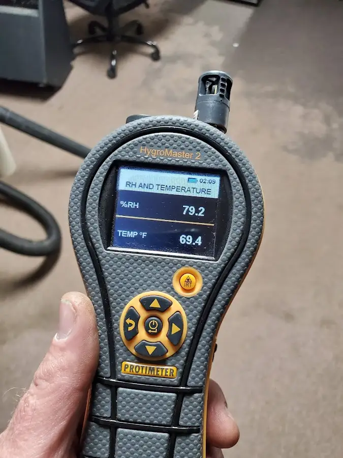 Moisture meter humidity assessment for Fire & Smoke Damage Restoration in La Crescent